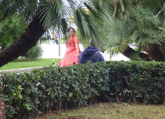beggar in Palma de Mallorxa