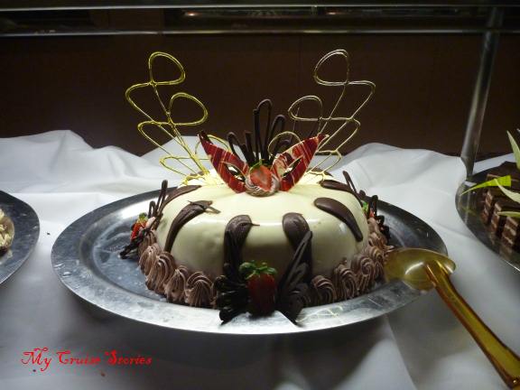 so many good things at chocolate buffet