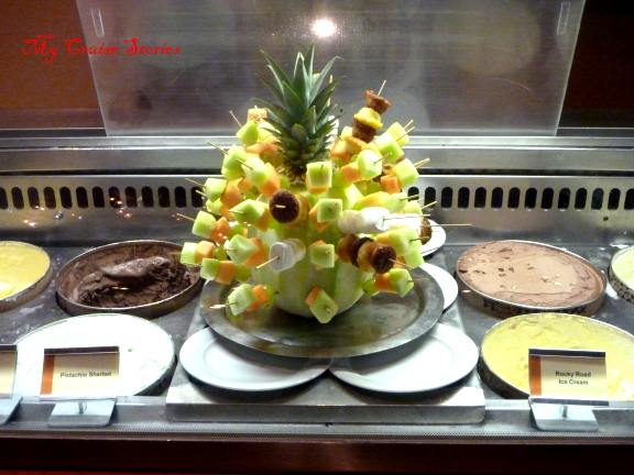 Norwegian Pearl chocolate buffet