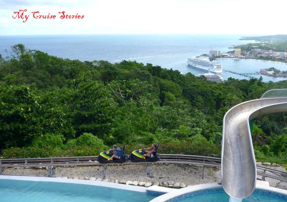 Jamacian Bobsled roller coaster