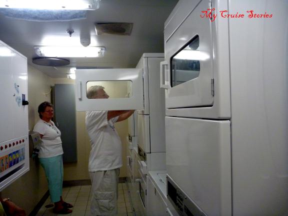 new technology - use the sail & sign card to run the washing machines