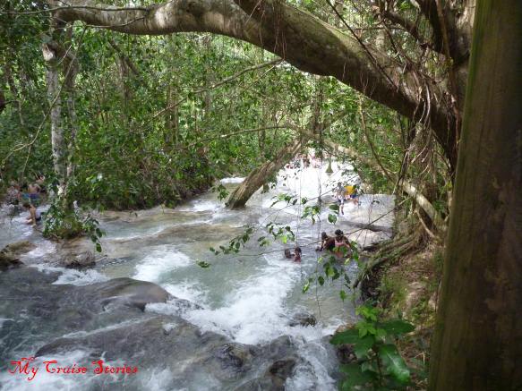 fora brief moment in time the waterfall had almost no people in view