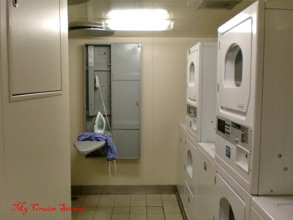 it's nice to be able to wash your own clothes on a cruise ship