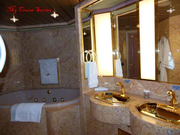 big staterooms get fancy bathrooms