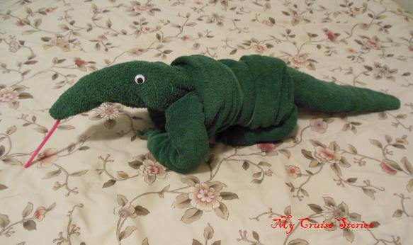 how to make cruise ship towel animals