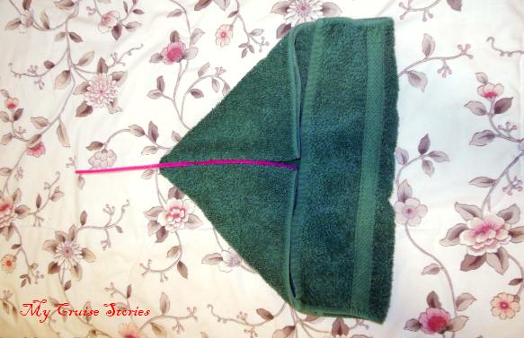 decorating a towel animal