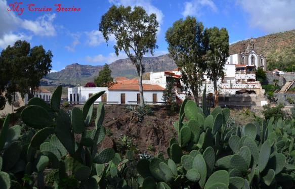town on Grand Canary Island