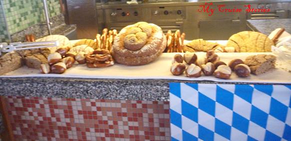 outdoor specialty buffet on Norwegian Pearl