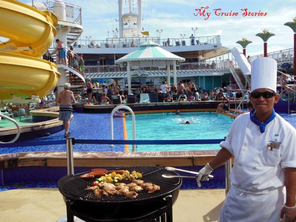 cruise ship barbecue
