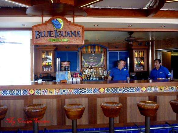 Carnival Breeze Blue Iguana Tequila Bar