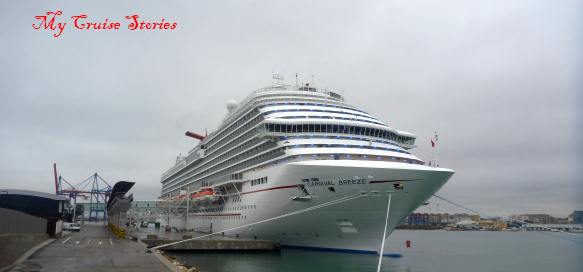 cruise ship at the dock