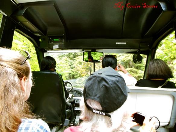 tram ride up Thunder Mountain