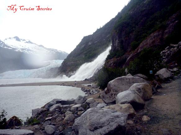 waterfall at Mendenall 