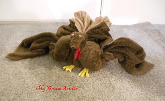 towel turkey