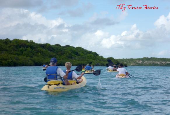 kayaks near Antigua