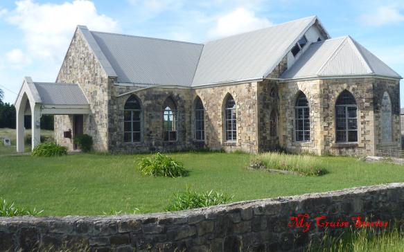 historic church in Antigua