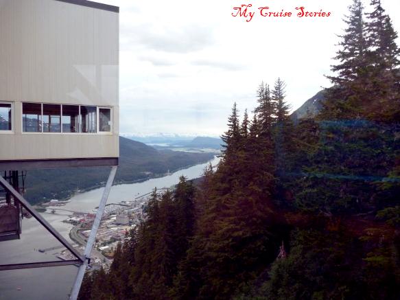 upper tram station Mt. Roberts