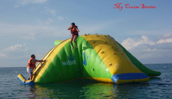 Playa Mia beach park water toys