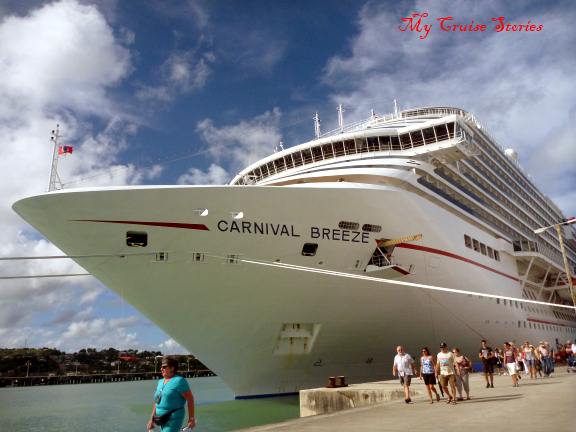 Carnival Breeze cruise ship