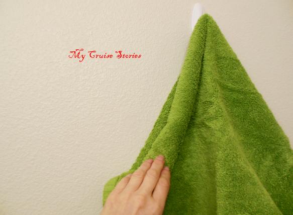 making a towel into a squid