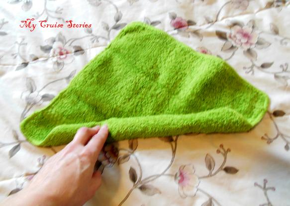 towel squid folding instructions