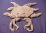 how to fold a towel crab