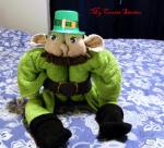 how to fold a towel leprechaun