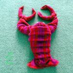 how to fold a towel lobster
