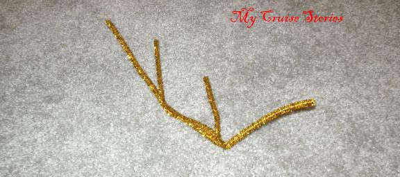 using pipe cleaners to decorate towel animals