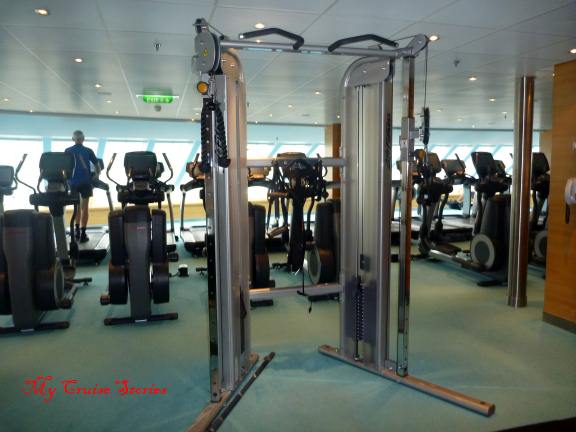 cruise ship gym - where to work off all that great food