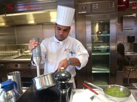 cooking on Carnival Breeze
