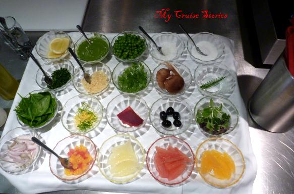 a lot of ingredients go into the sea bass recipe on the Breeze