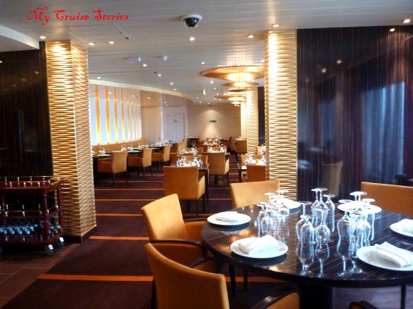 fancy cruise ship eateries
