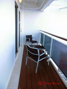 double size cruise ship veranda