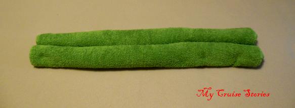 making a towel leprechaun