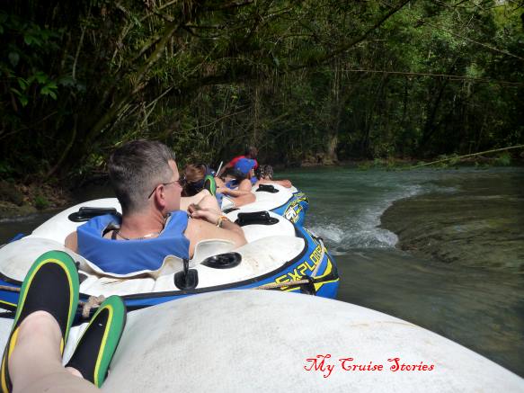 river tubing in Jamaica