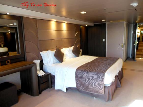 Disabled accissible rooms on the Divina have the most space