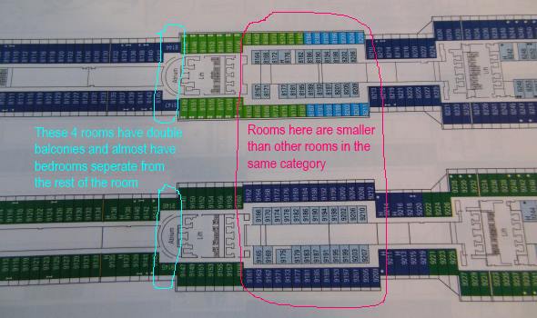 not all cruise ship cabins are created equal