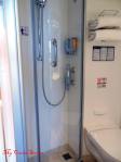 space-saving shower on MSC Divina