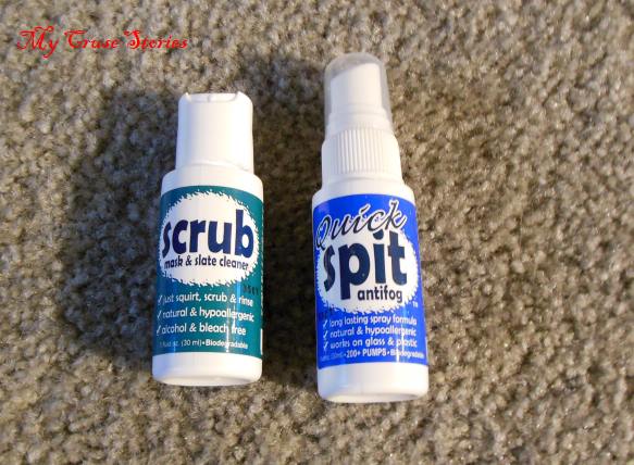 dive mask care and cleaning products