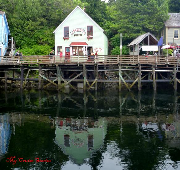 the dock at Creek Street