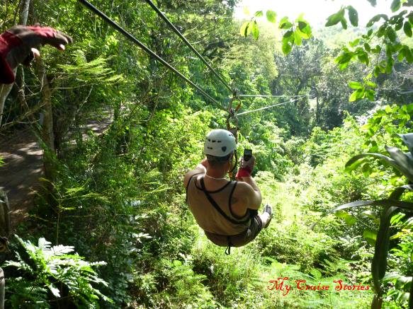 zipline in Jamaica