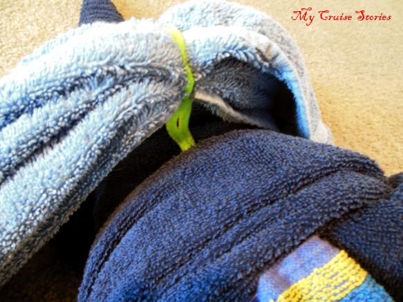 steps to towel animal folding