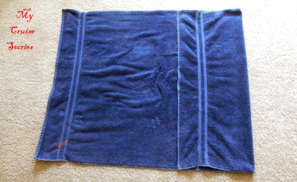 towel animal folding directions