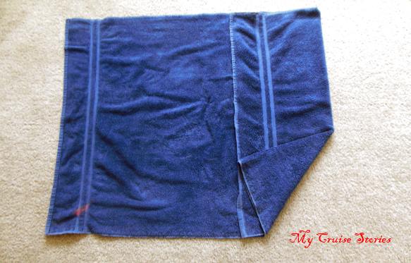 towel animal folding directions