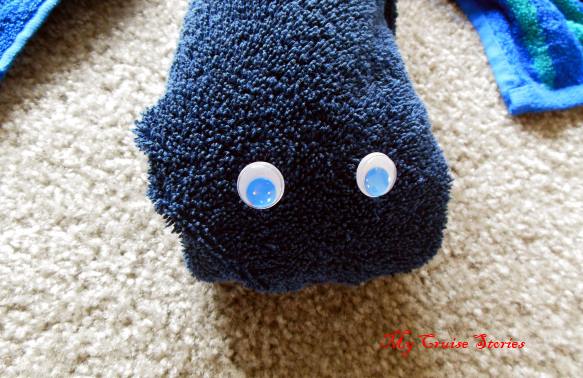 decorations make all the difference on towel animals