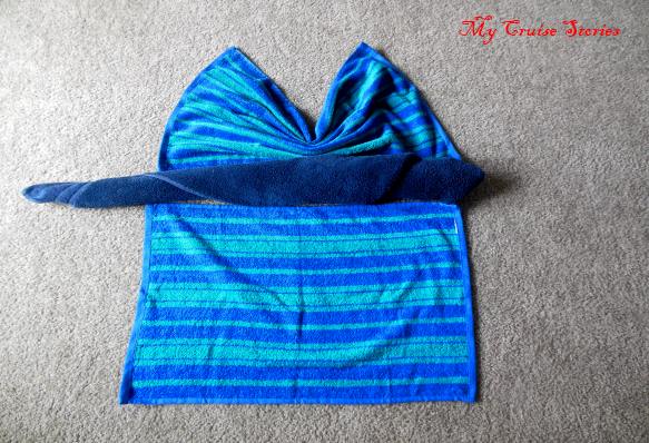 towel dragonfly in the making