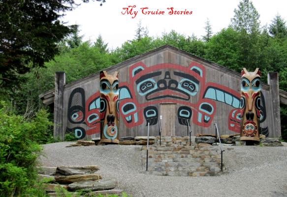 tribal dancers perform for tours in the clan house
