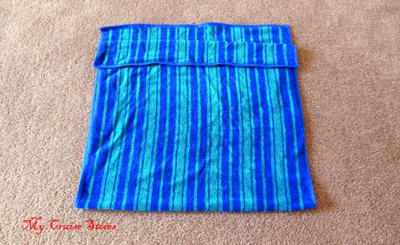 how to make a towel lobster