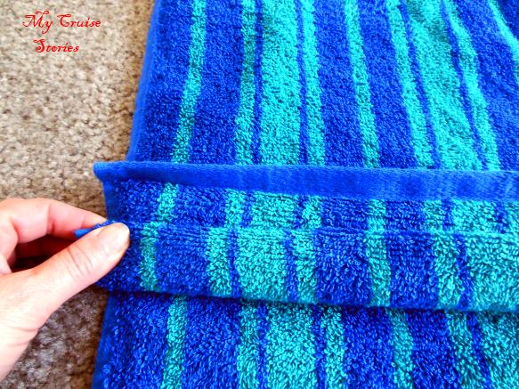 how to fold cruise ship towel animals